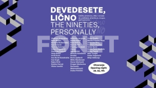 "Devedesete, lično" u Beogradu